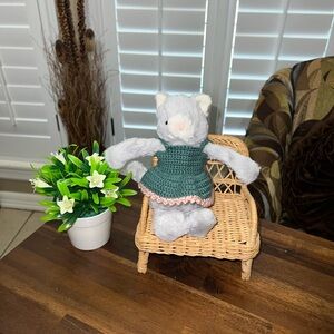 Knitted Dress for Small Plush like Jellycat